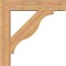Ekena Millwork Funston Block Smooth Bracket w/ Offset Brace, Western Red Cedar, 7 1/2"W x 36"D x 36"H BKT0806X36X36FST05SWR - alternate 3